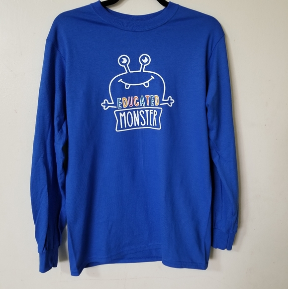 SBC Educated Monster Long Sleeve Tee - Picture 1 of 7